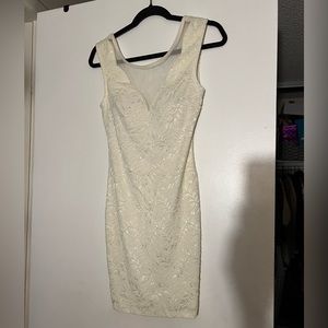 Foreign Exchange White Ivory Bride Dress Medium